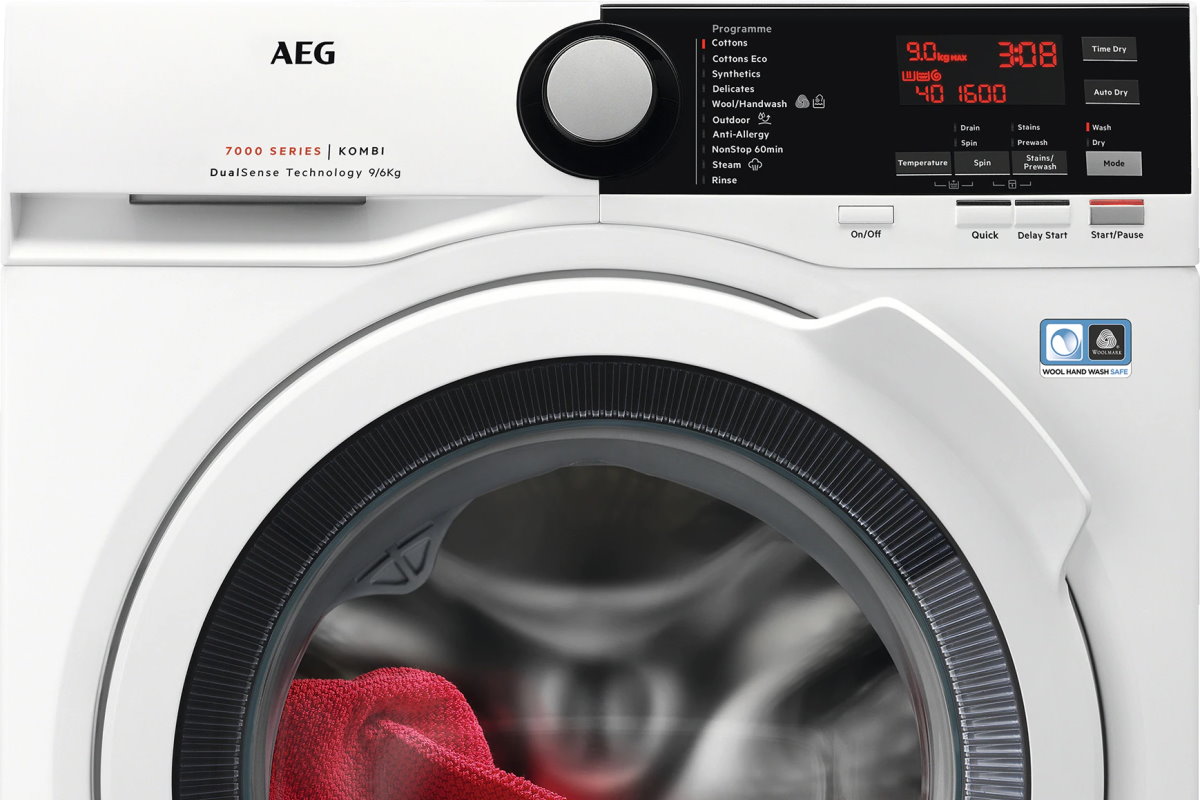 AEG L7FBE86W, de wasmachine minder oplevert Wassen en Drogen